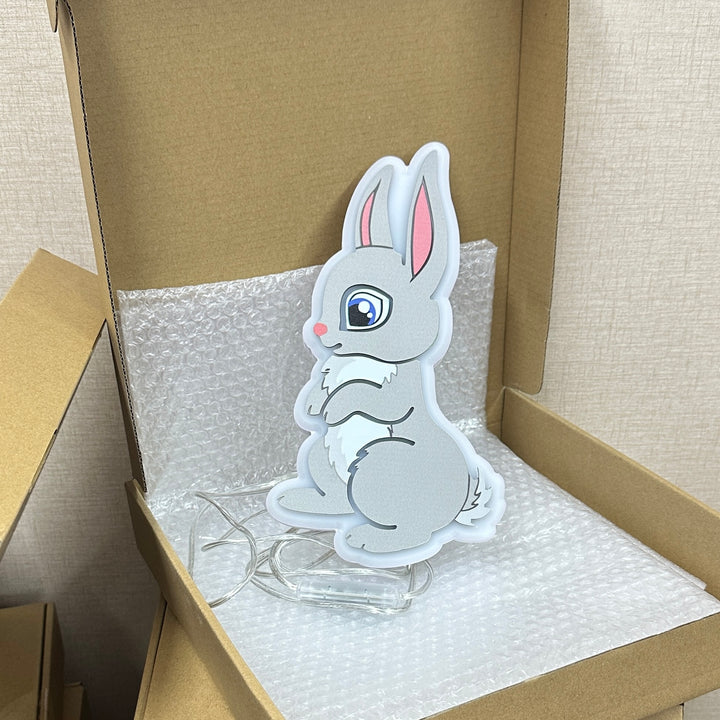 "Schattig Konijntje" Neon Like