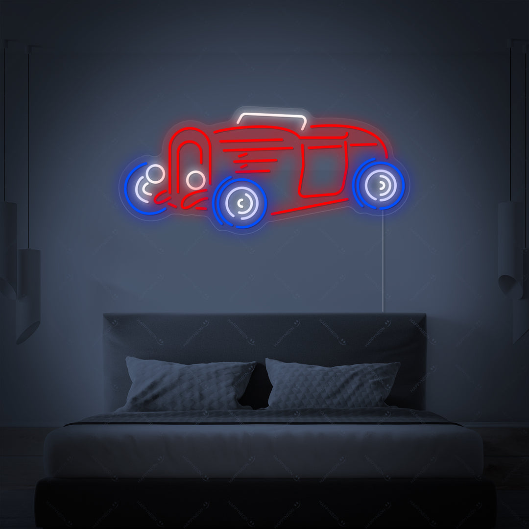 "Auto Hot Rod" Neon Verlichting