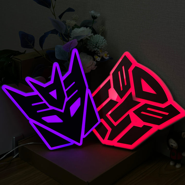"Decepticons teken, film geïnspireerd" Neon Like