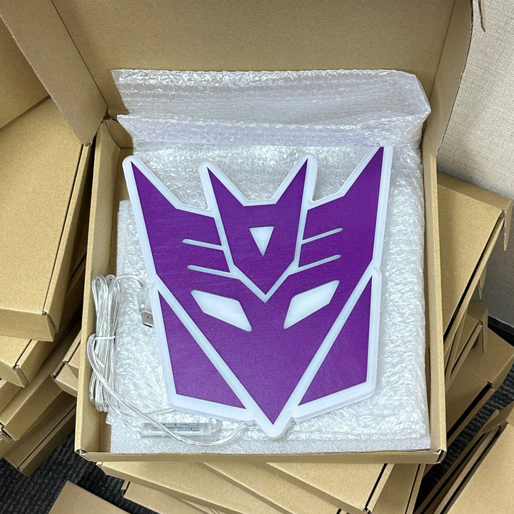 "Decepticons teken, film geïnspireerd" Neon Like