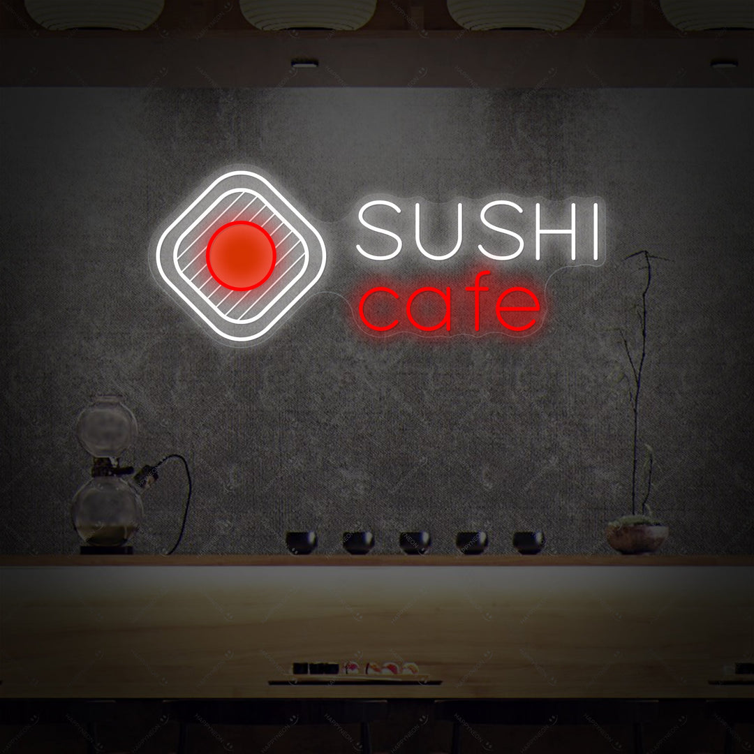 Sushi Cafe Neonbord, Japanse Restaurant Decor