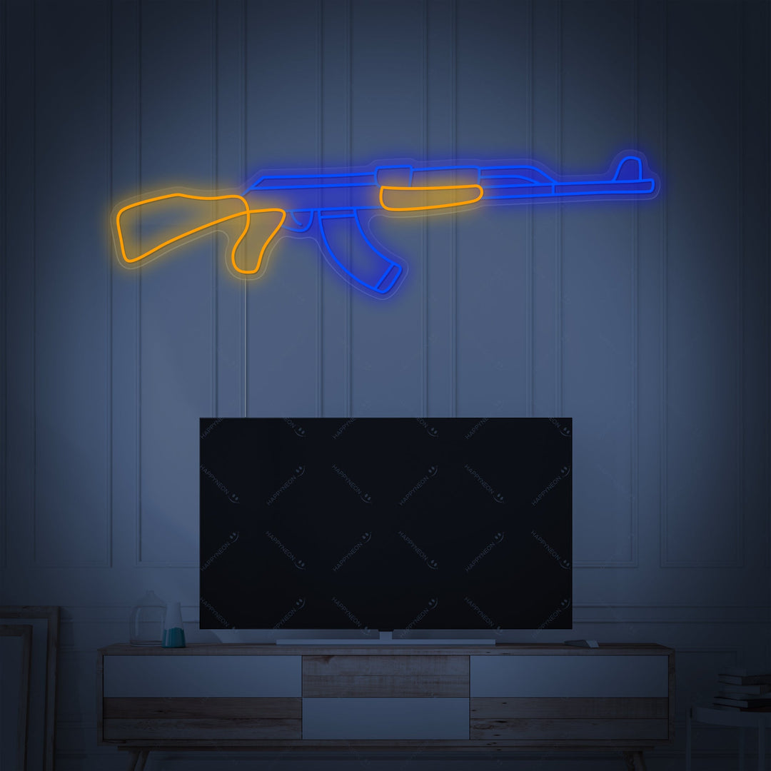 "Ak47" Neonbord
