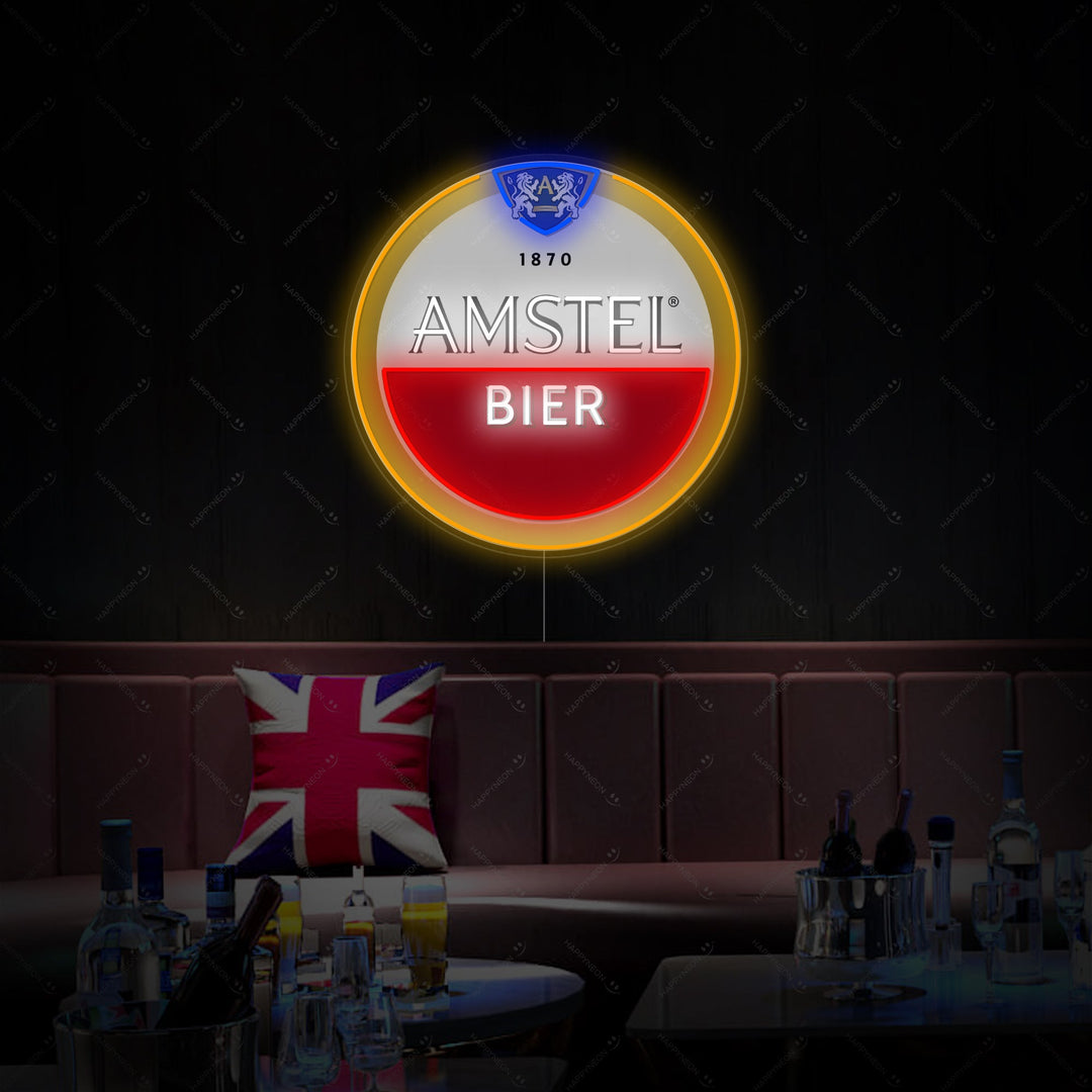 "Amstel-logo" Neonbord