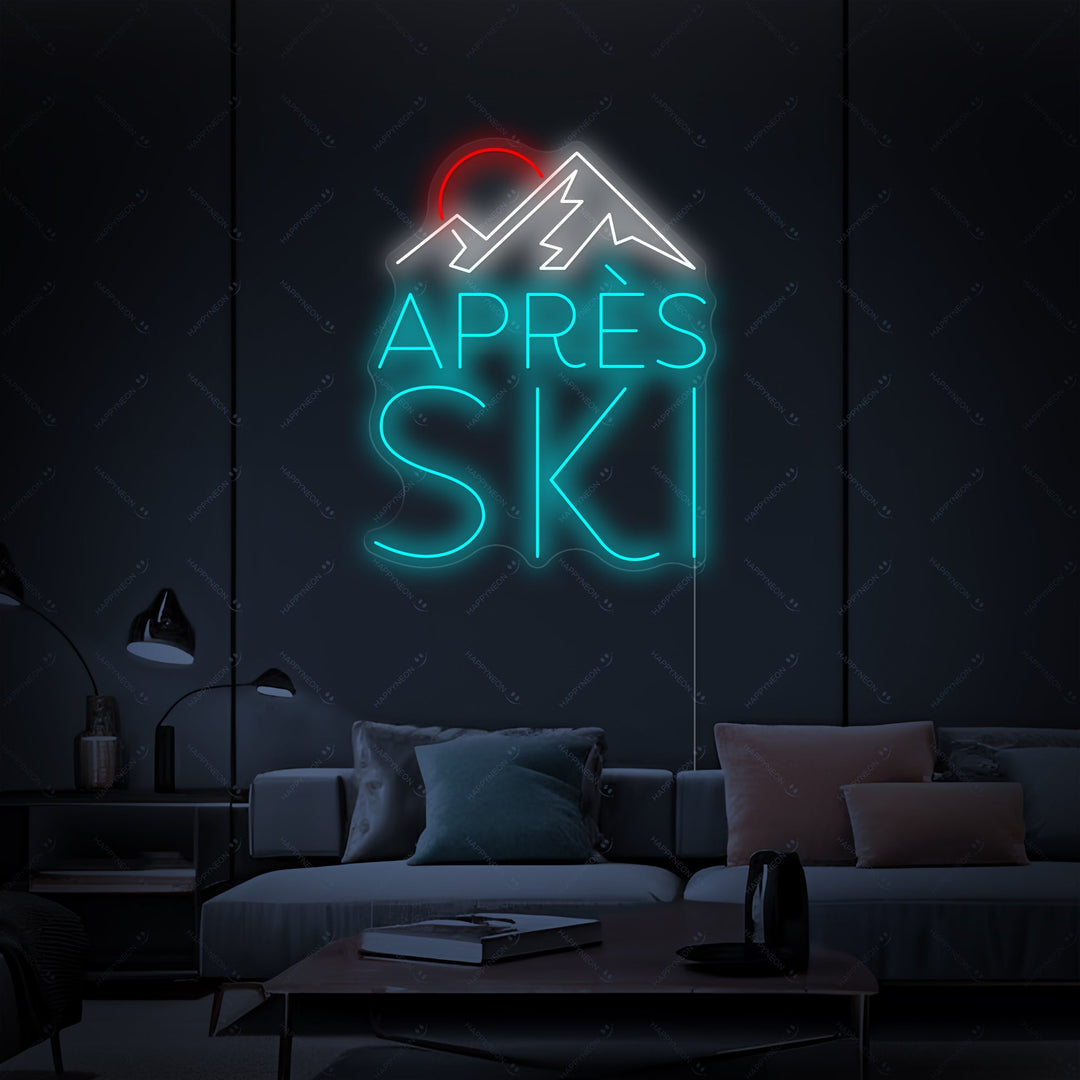 "Après Ski" Neonbord