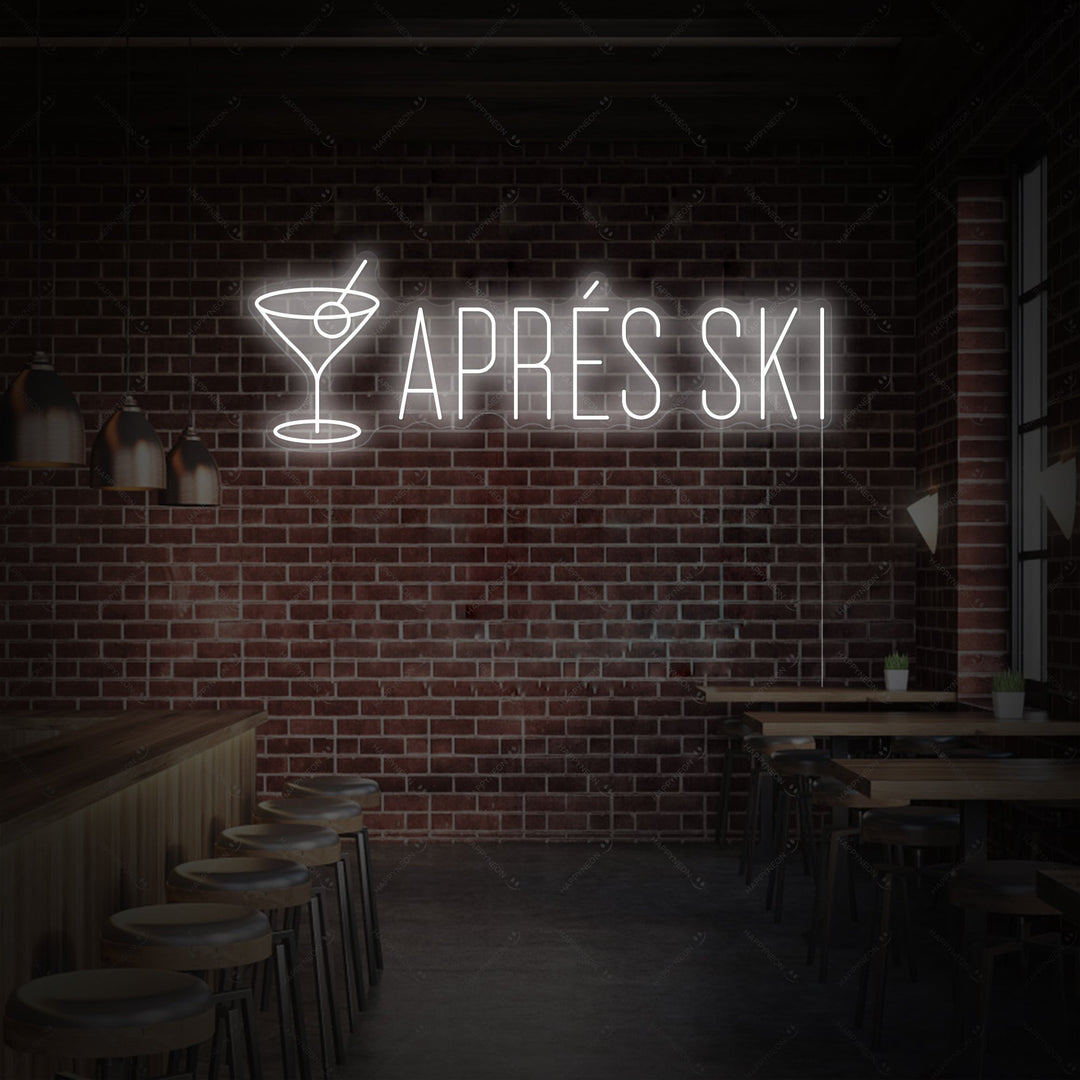 "Après Ski" Neonbord