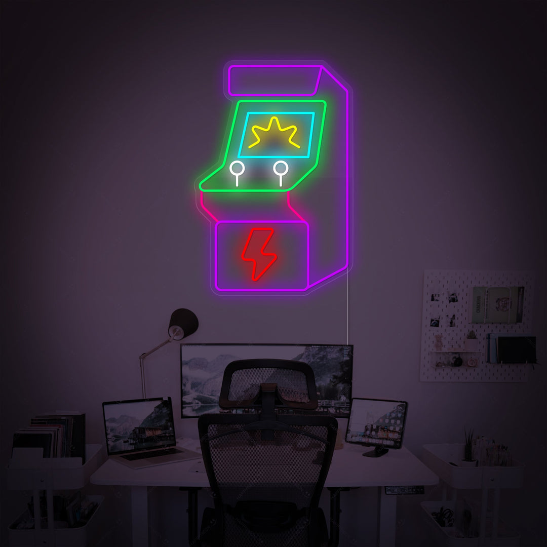 "Arcade-machine" Neonbord