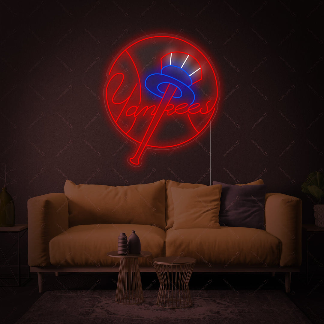 "Honkbal Team Logo" Neonbord