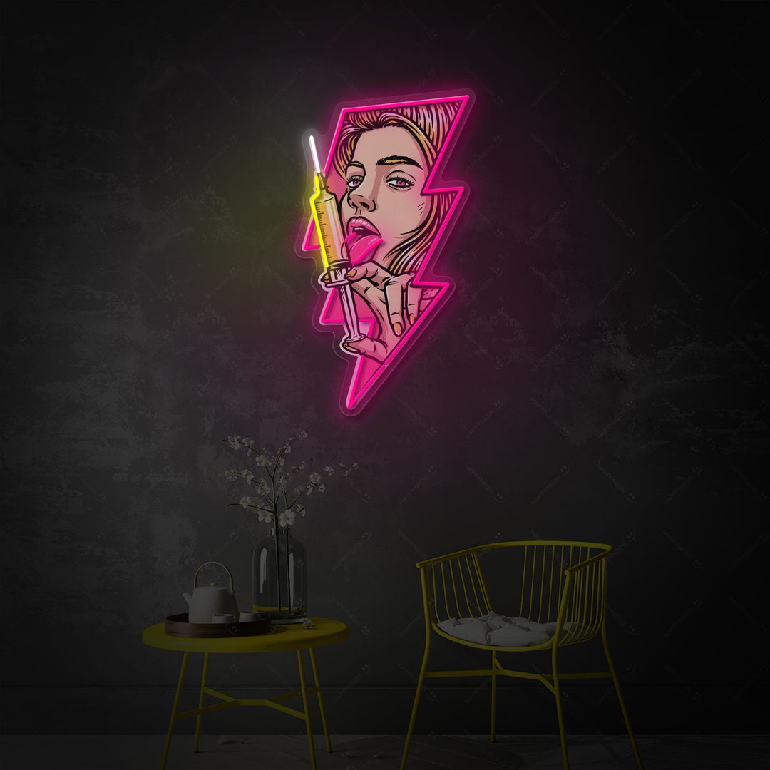 "Beauty Boost" Neonbord