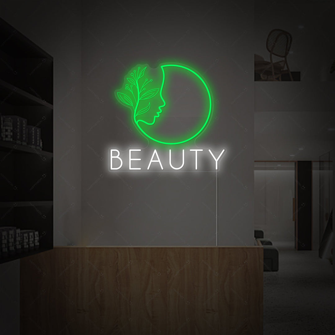 "Schoonheid Spa Logo" Neonbord