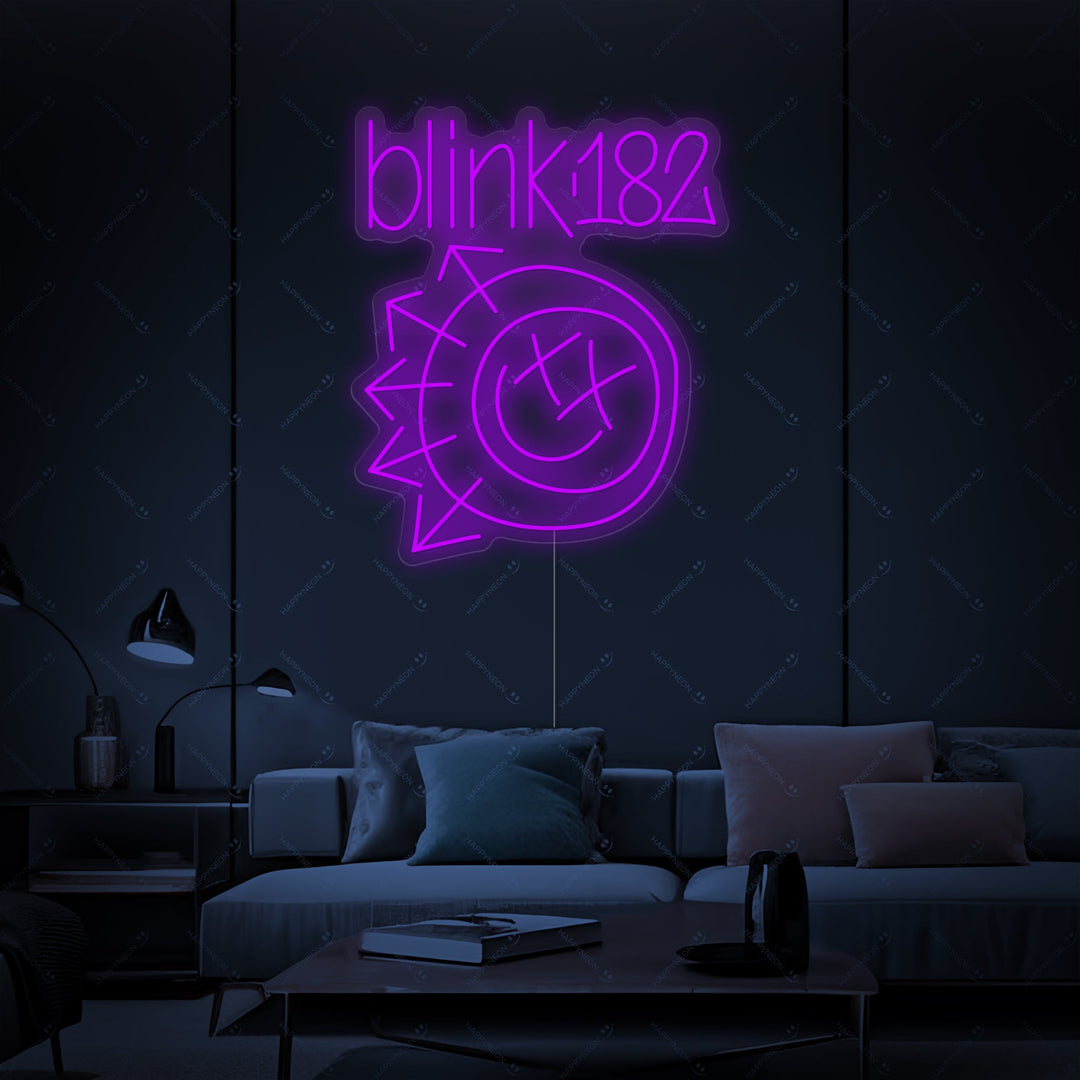 "Blink 182" Neonbord