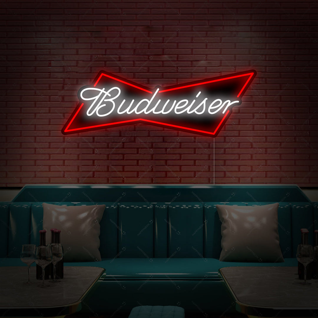 "Bud Bowtie" Neonbord
