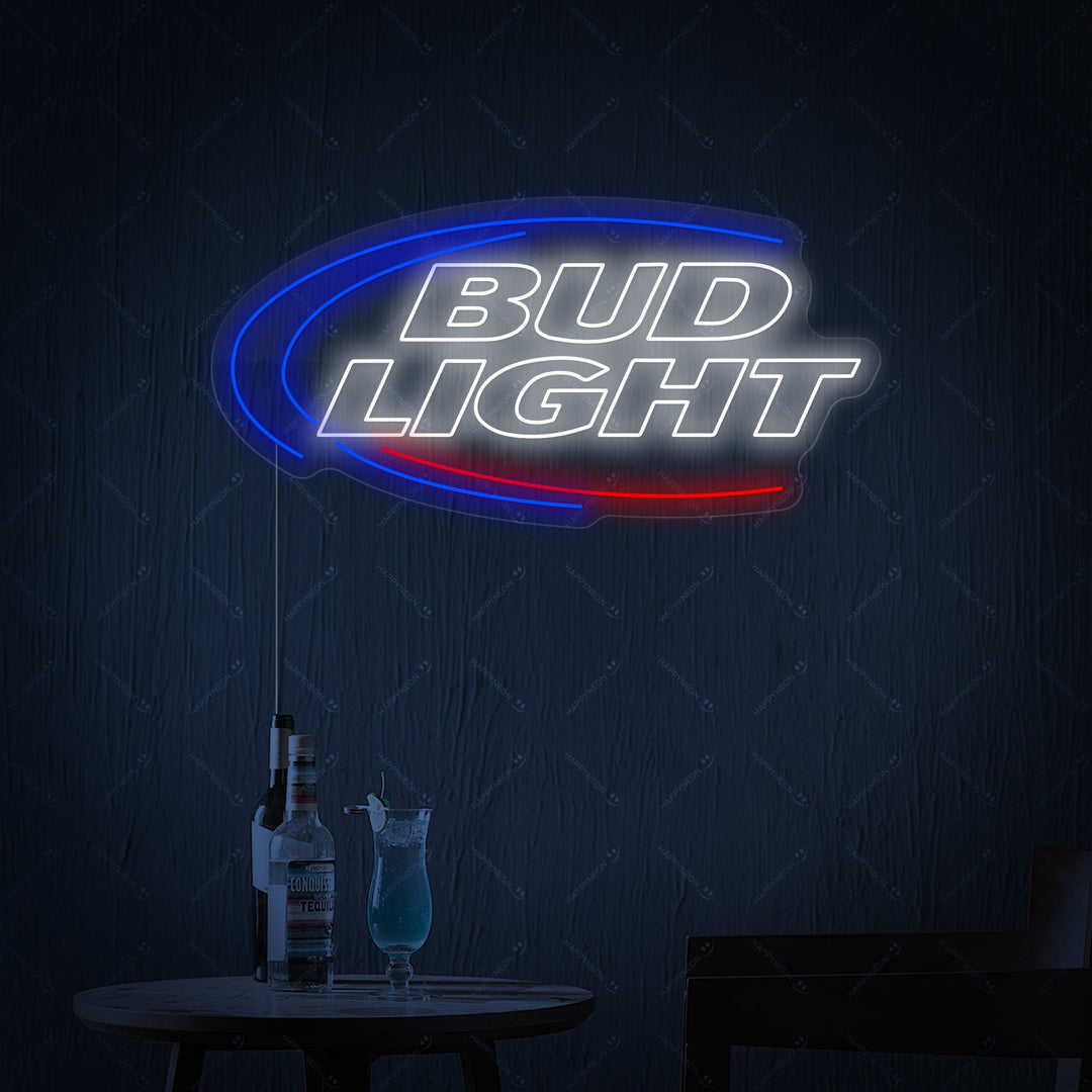 "Bud Light" Neonbord