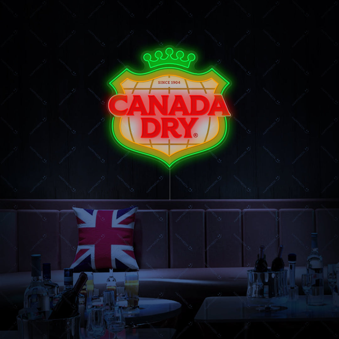 "Canada Dry" Neonbord