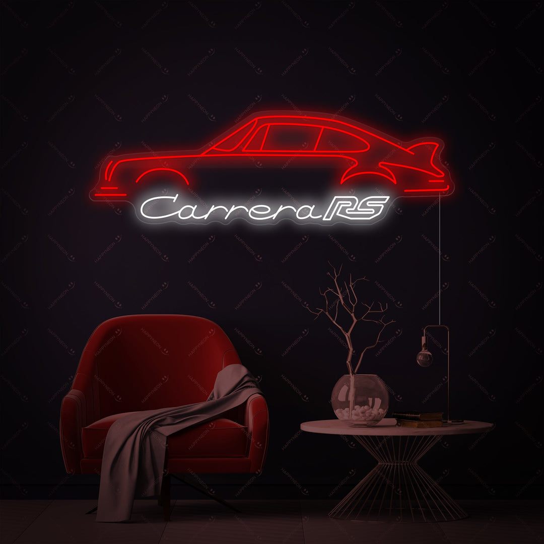 "Carrera Rs" Neonbord