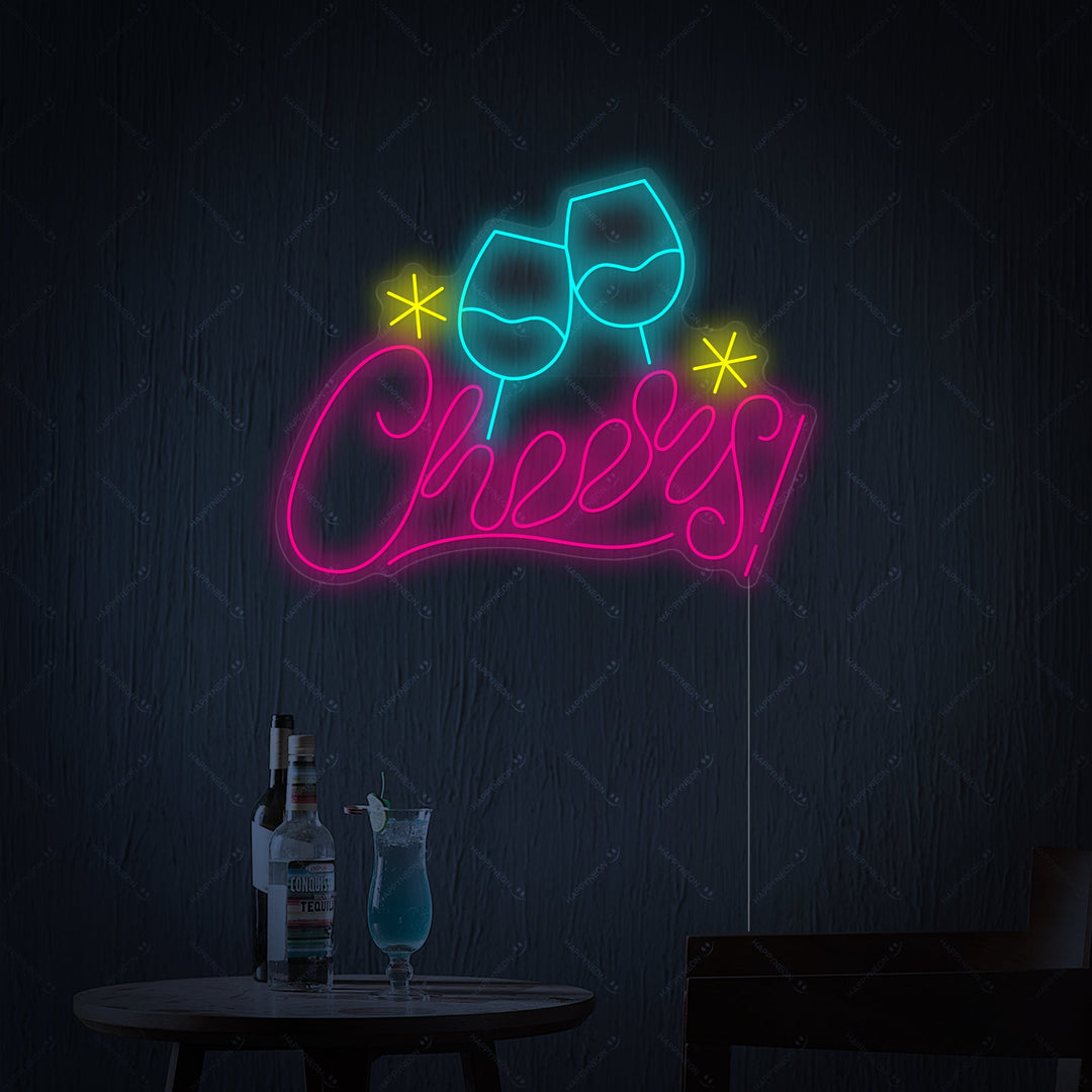 "Cheers" Neonbord