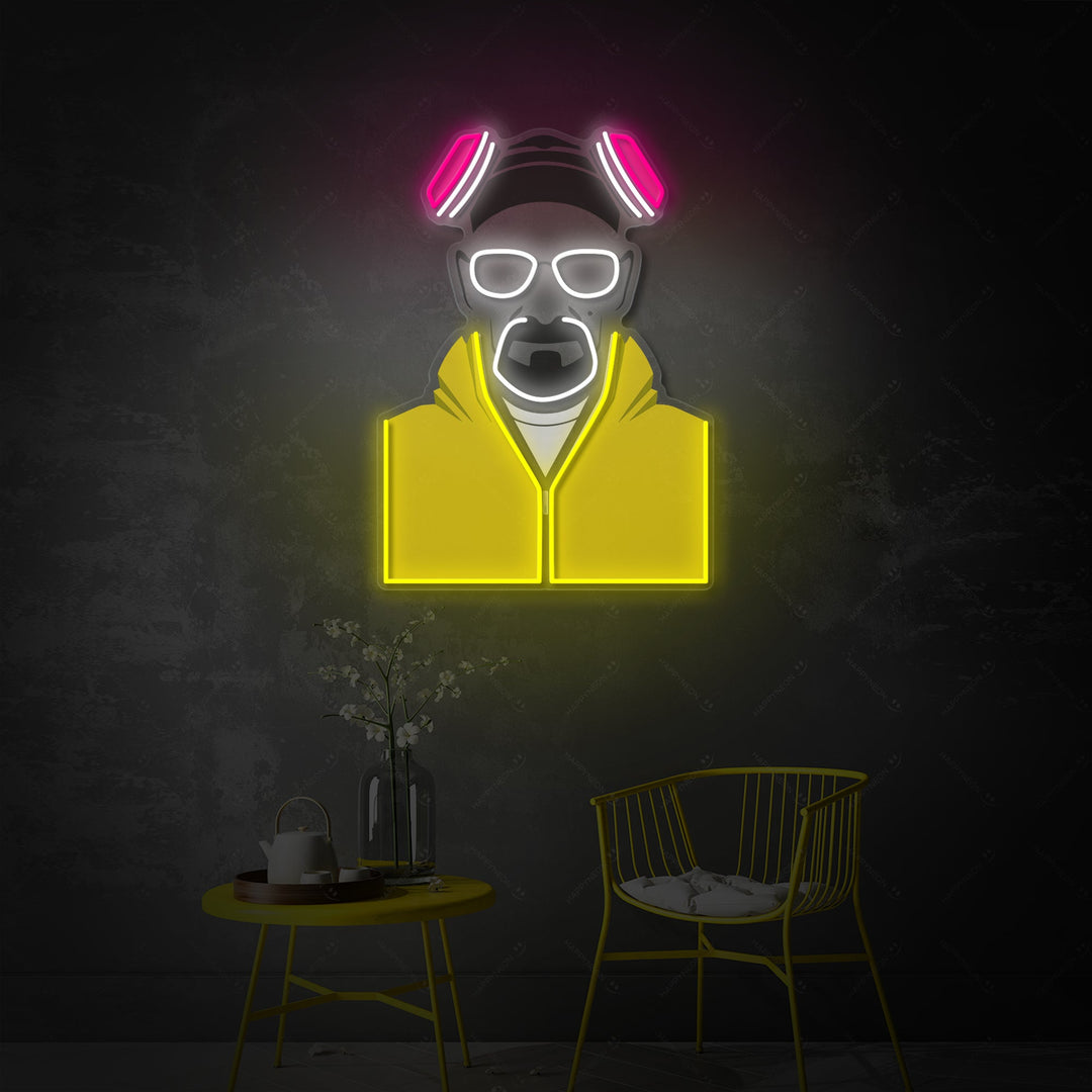 "Chemisch Genie" Neonbord