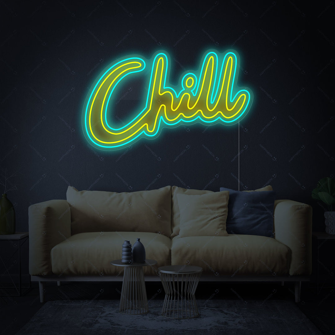 "Chill" Neonbord