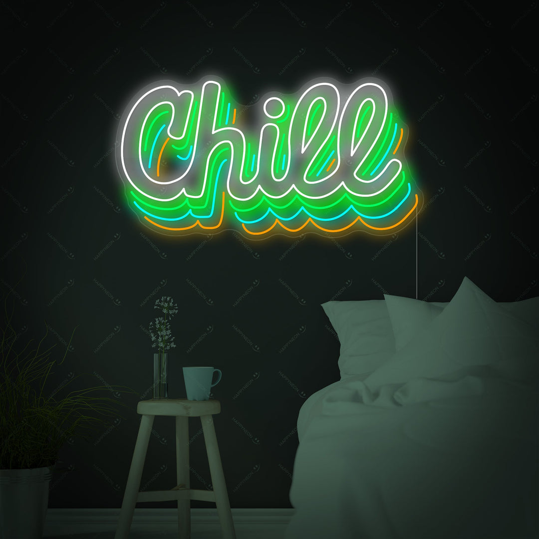 "Chill" Neonbord