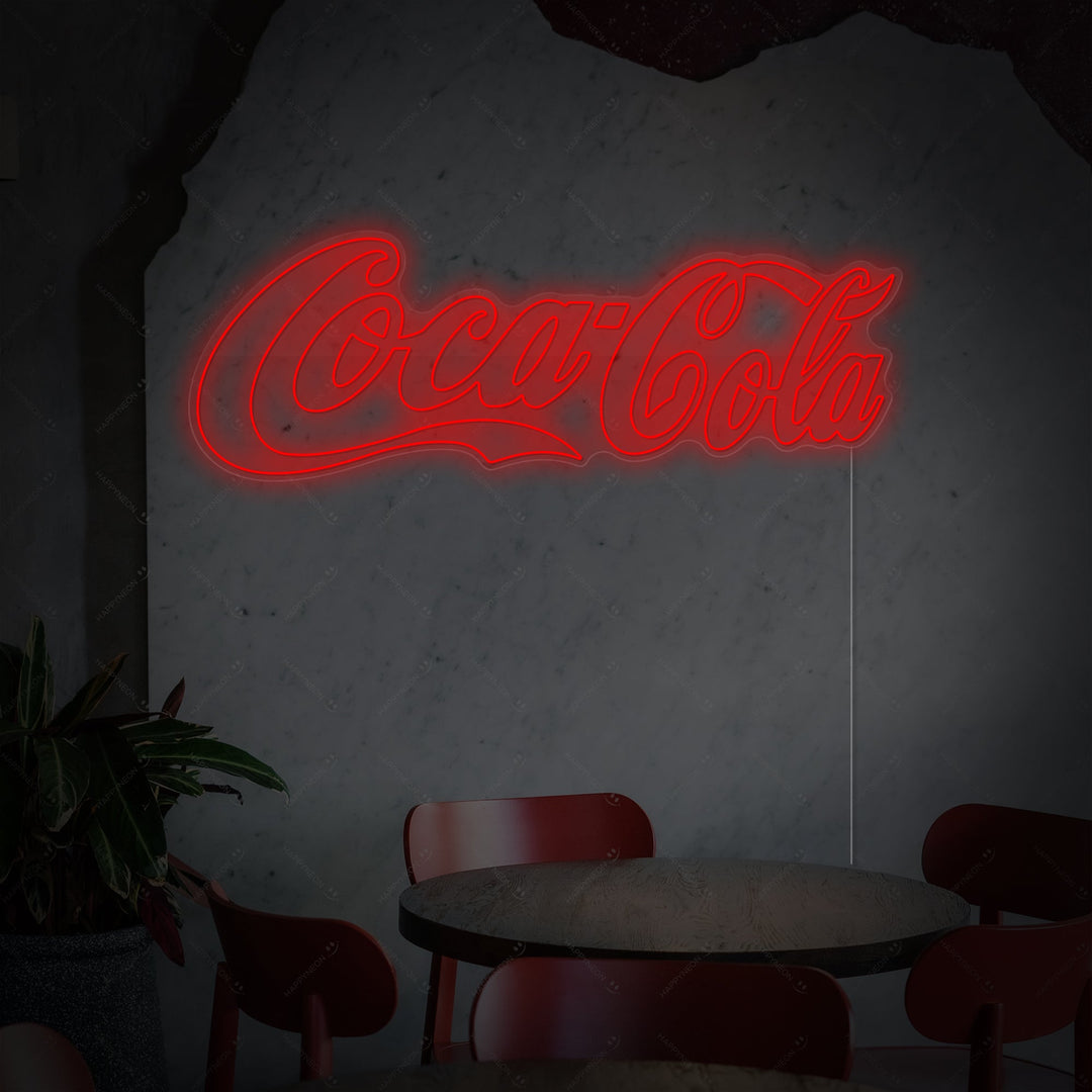"Cola Logo" Neonbord