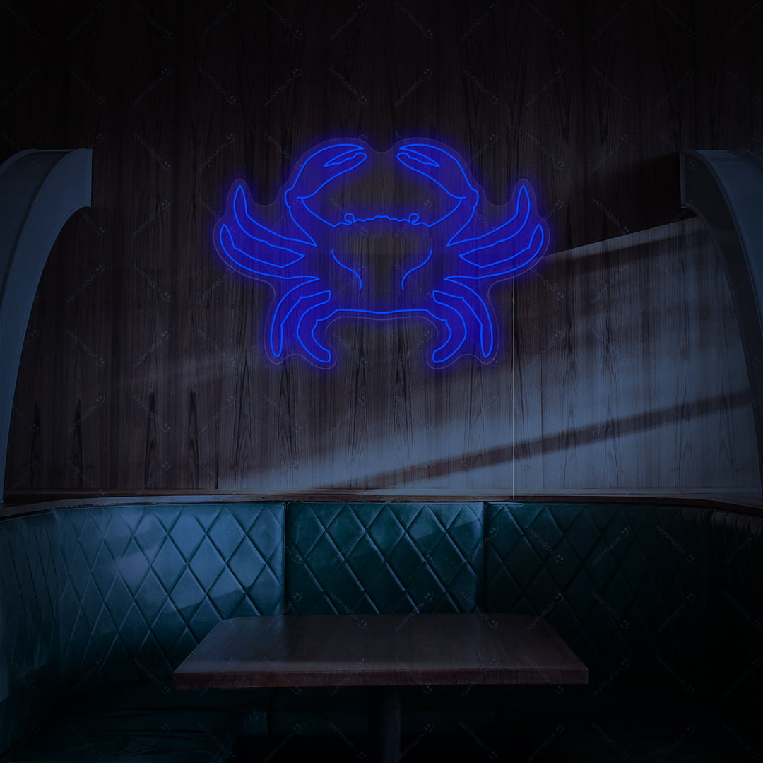 "Krab" Neonbord