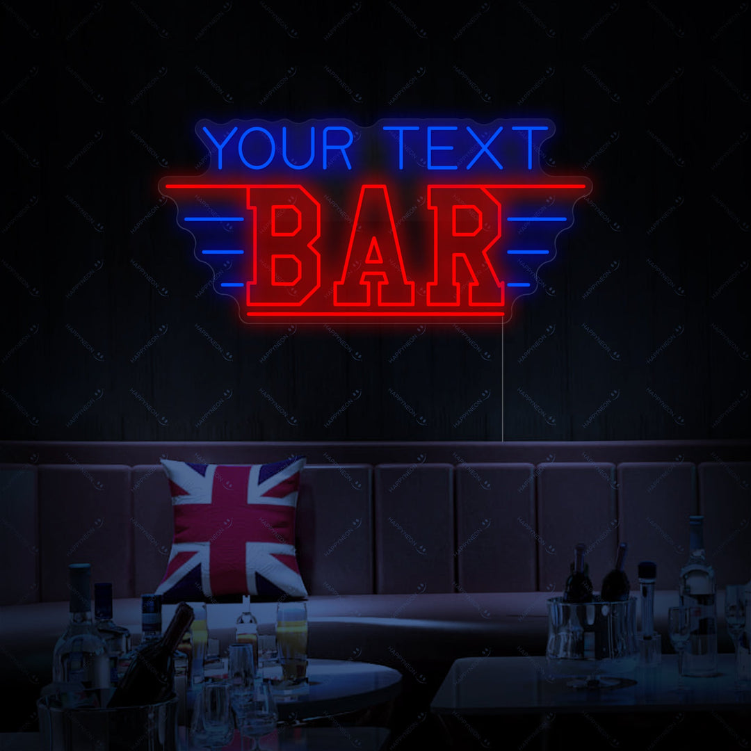 "Custom Bar" Neonbord