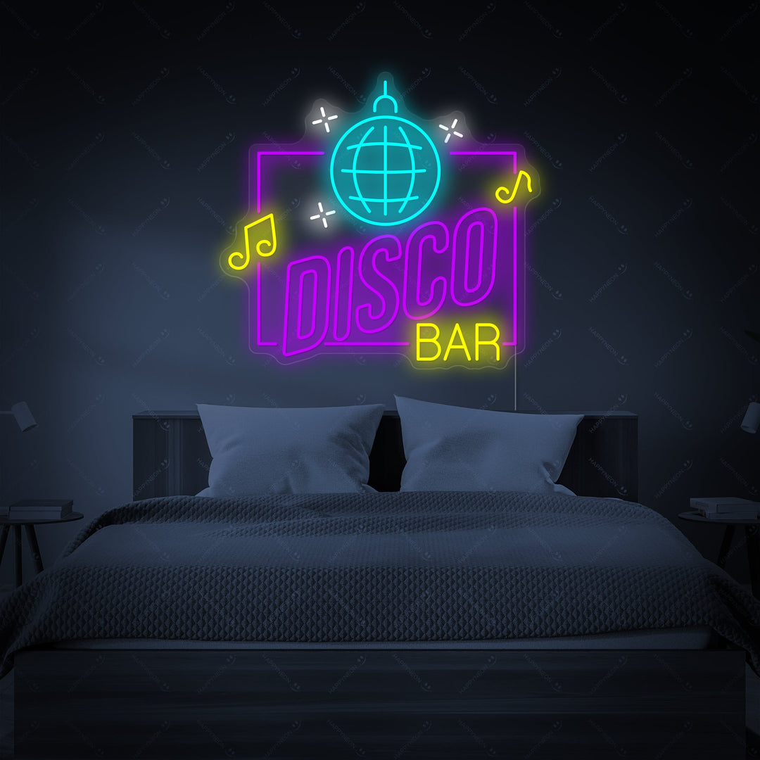 "Disco Bar" Neonbord