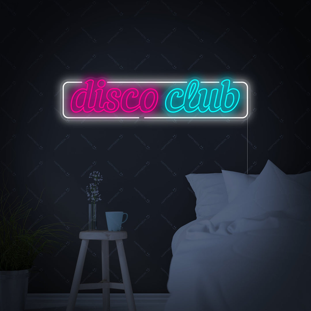 "Disco Club" Neonbord