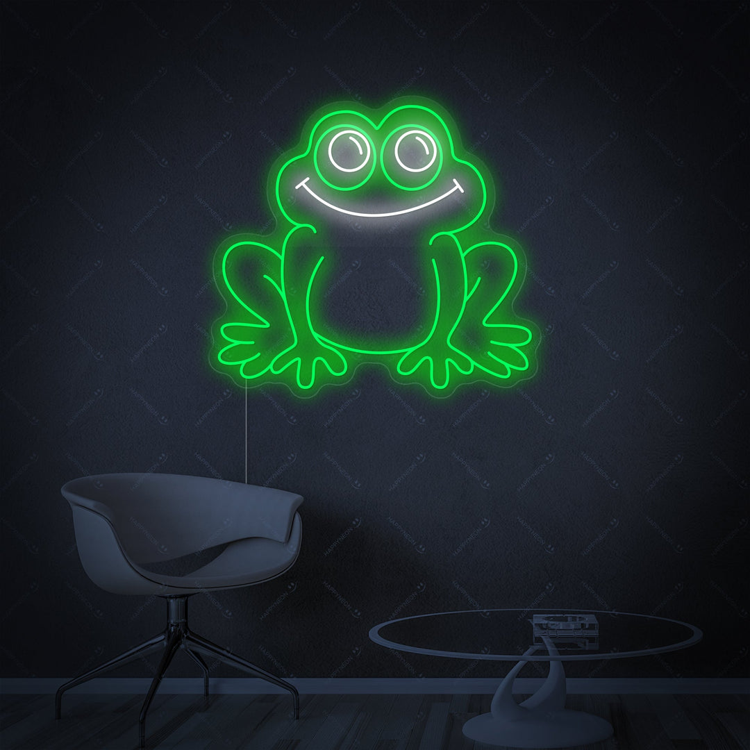 "Kikker" Neonbord