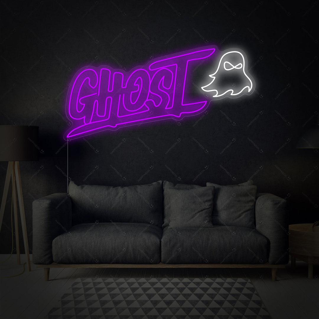 "Ghost" Neonbord