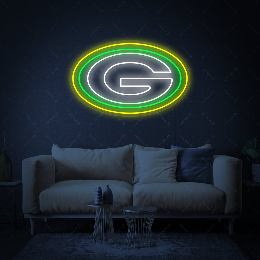"Green Bay Packers" Neonbord