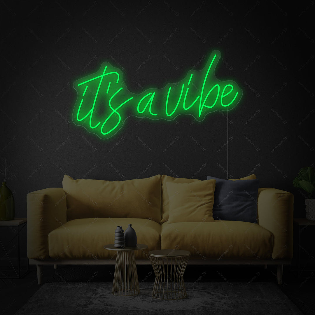 "It's a Vibe" Neonbord