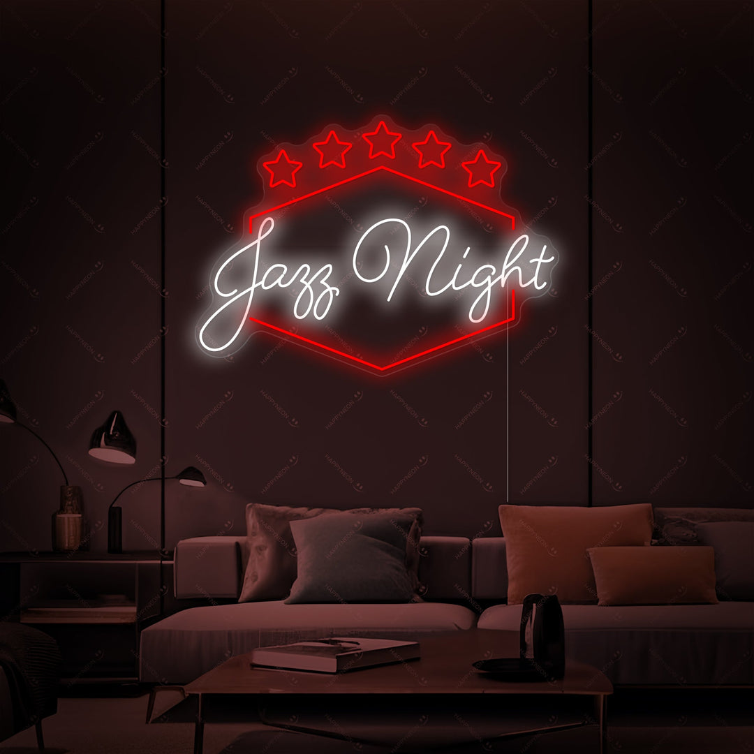 "Jazz Night" Neonbord
