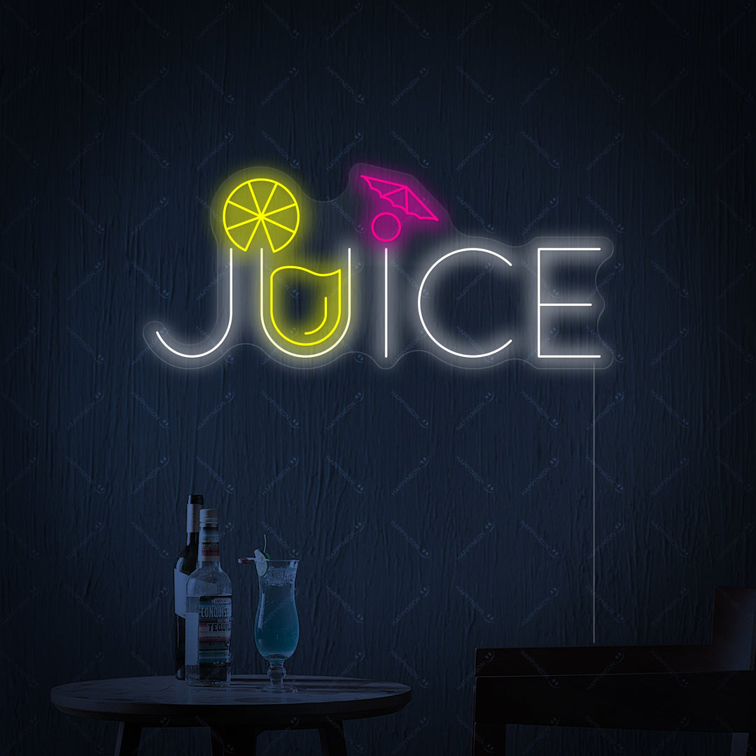 "Juice" Neonbord