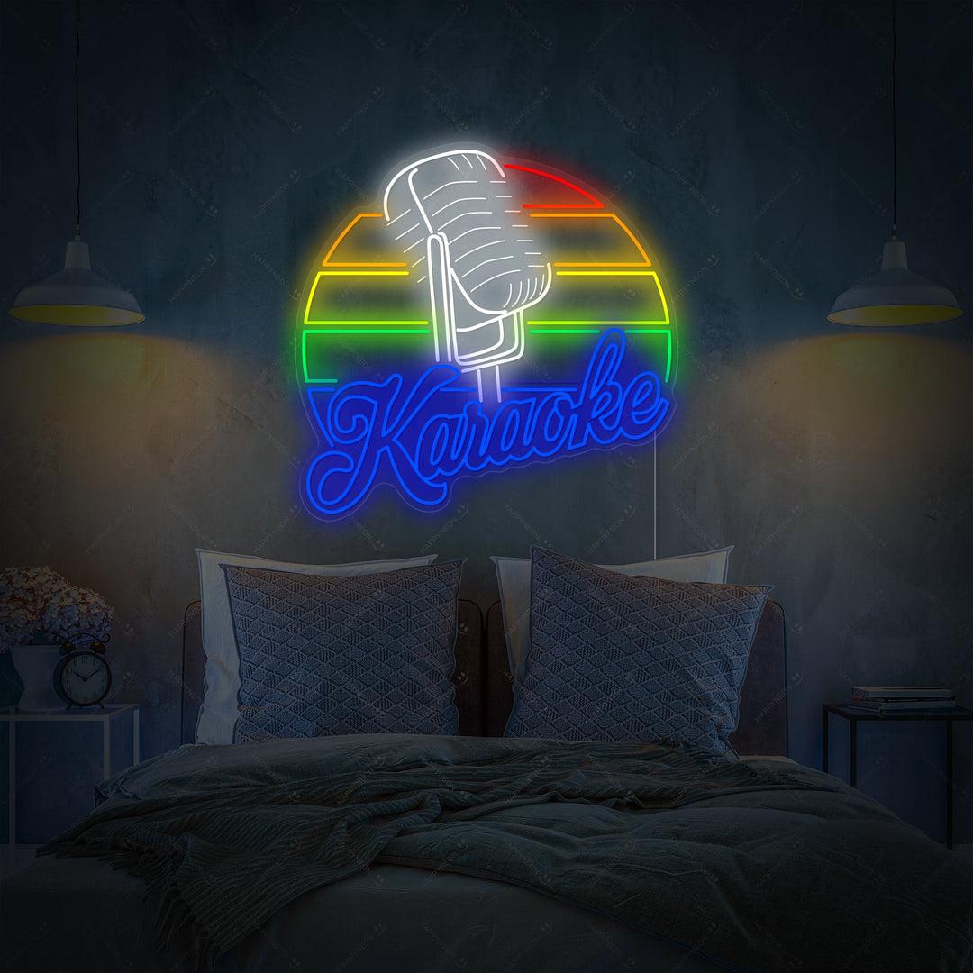 "Karaoke" Neonbord