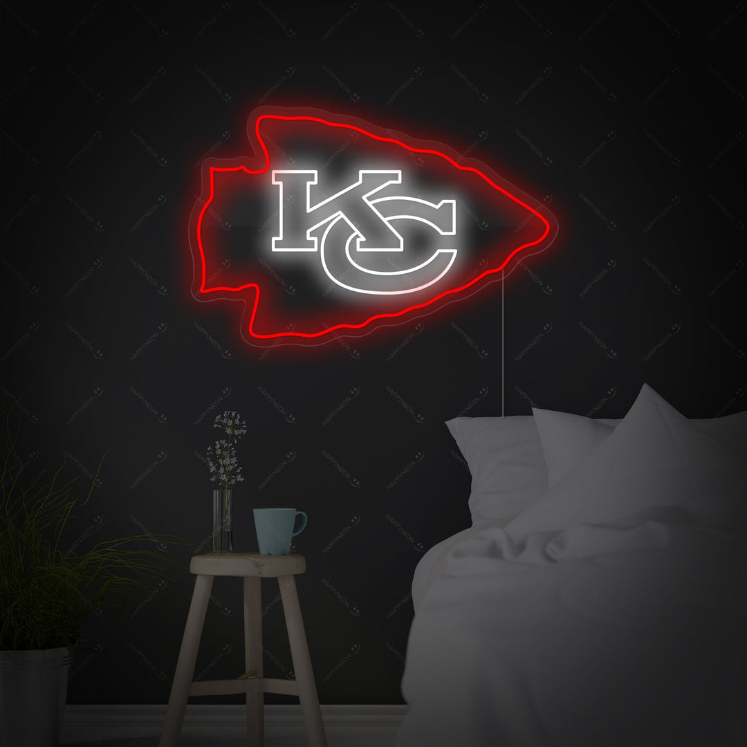 "KC Chiefs" Neonbord