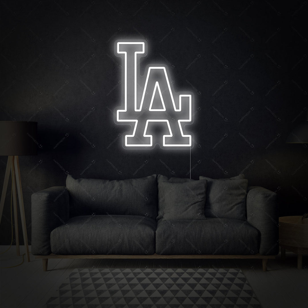 "LA" Neonbord