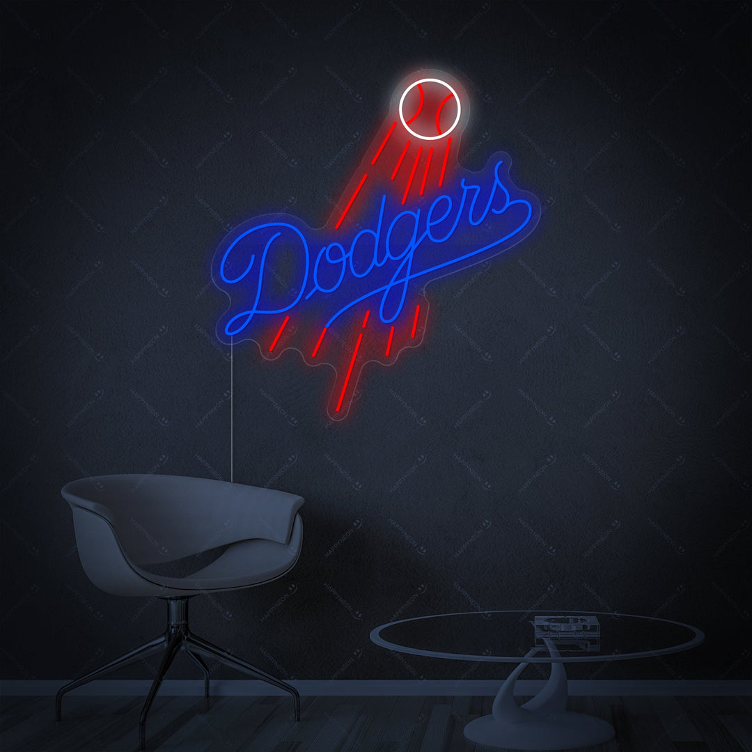 "Los Angeles Dodgers" Neonbord