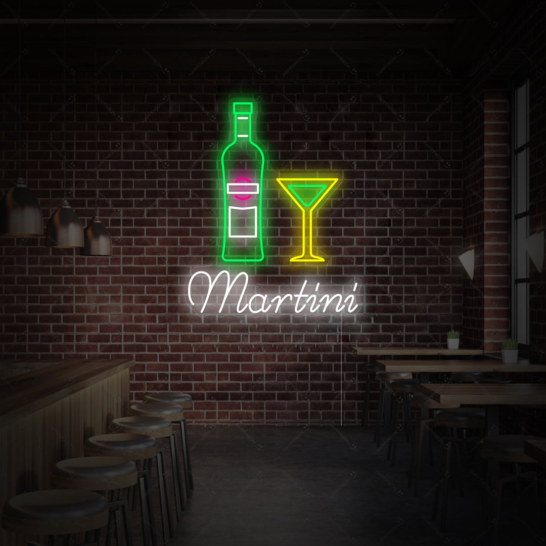 "Martini" Neonbord
