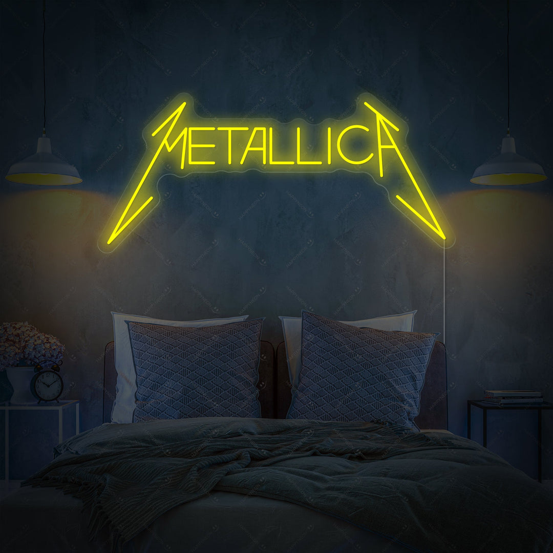 "Metallica" Neonbord