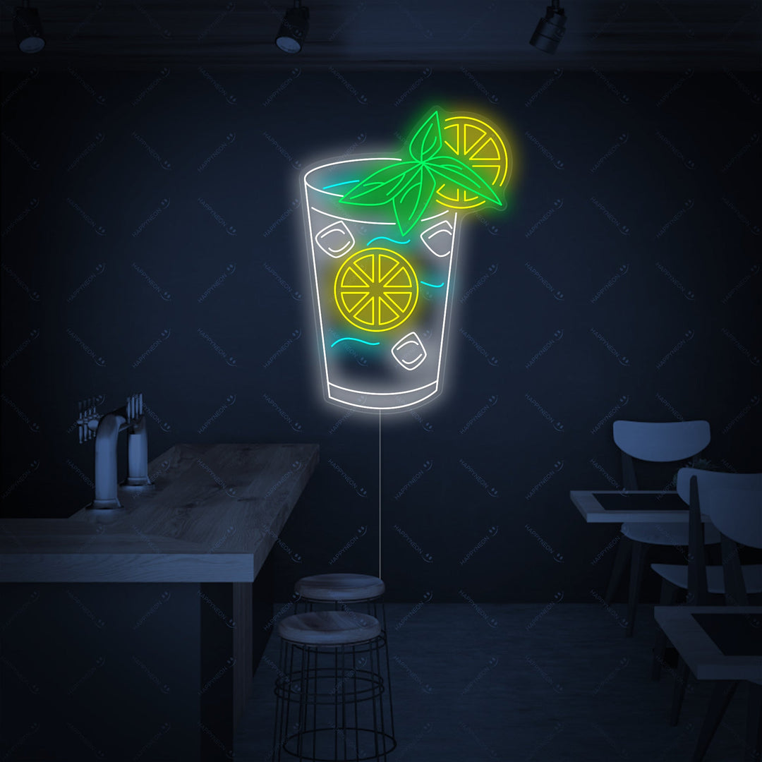 "Mojito bar" Neonbord