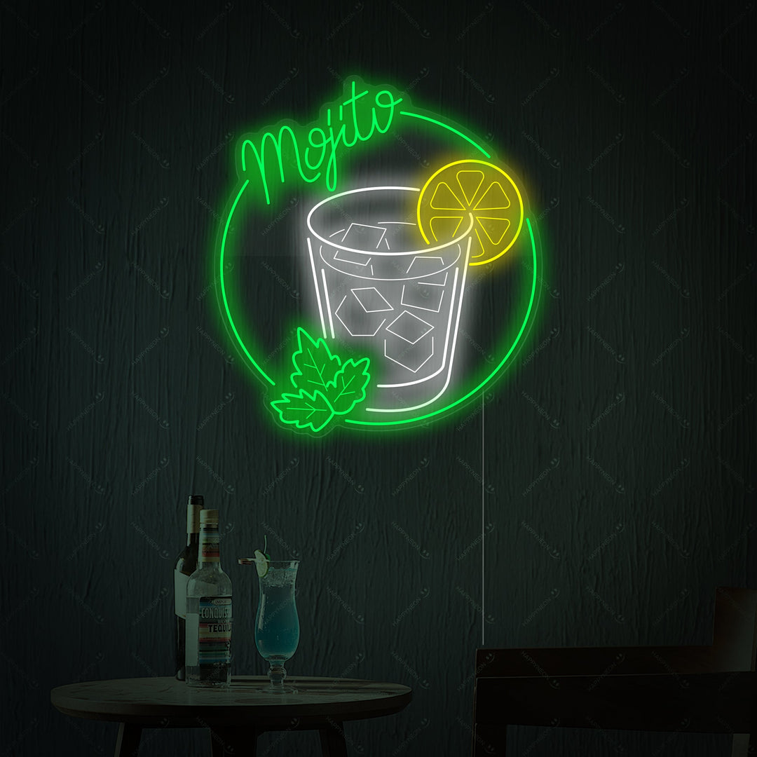 "Mojito" Neonbord