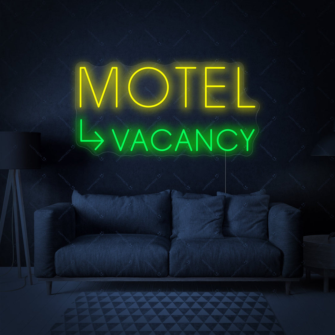 "Motel Vacancy" Neonbord
