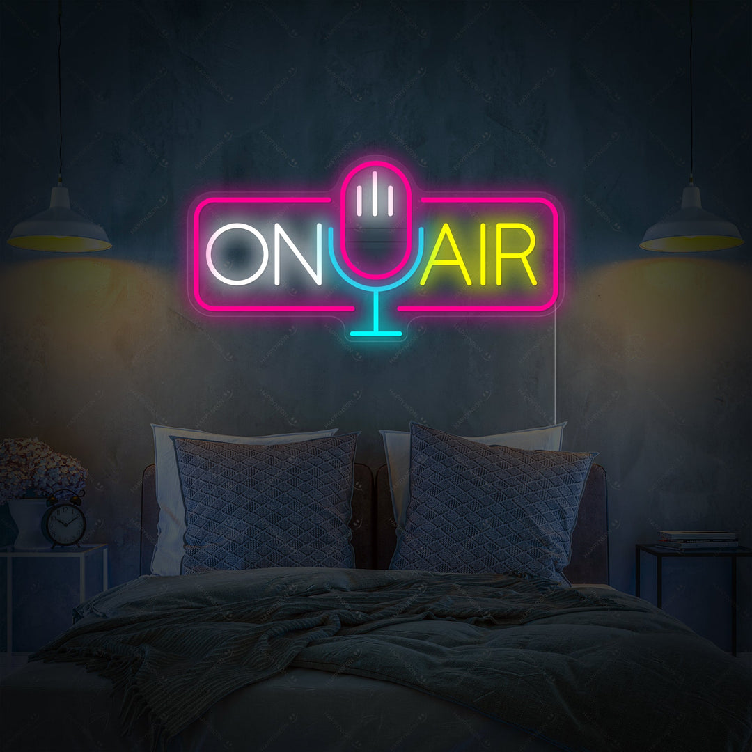 "On Air" Neonbord