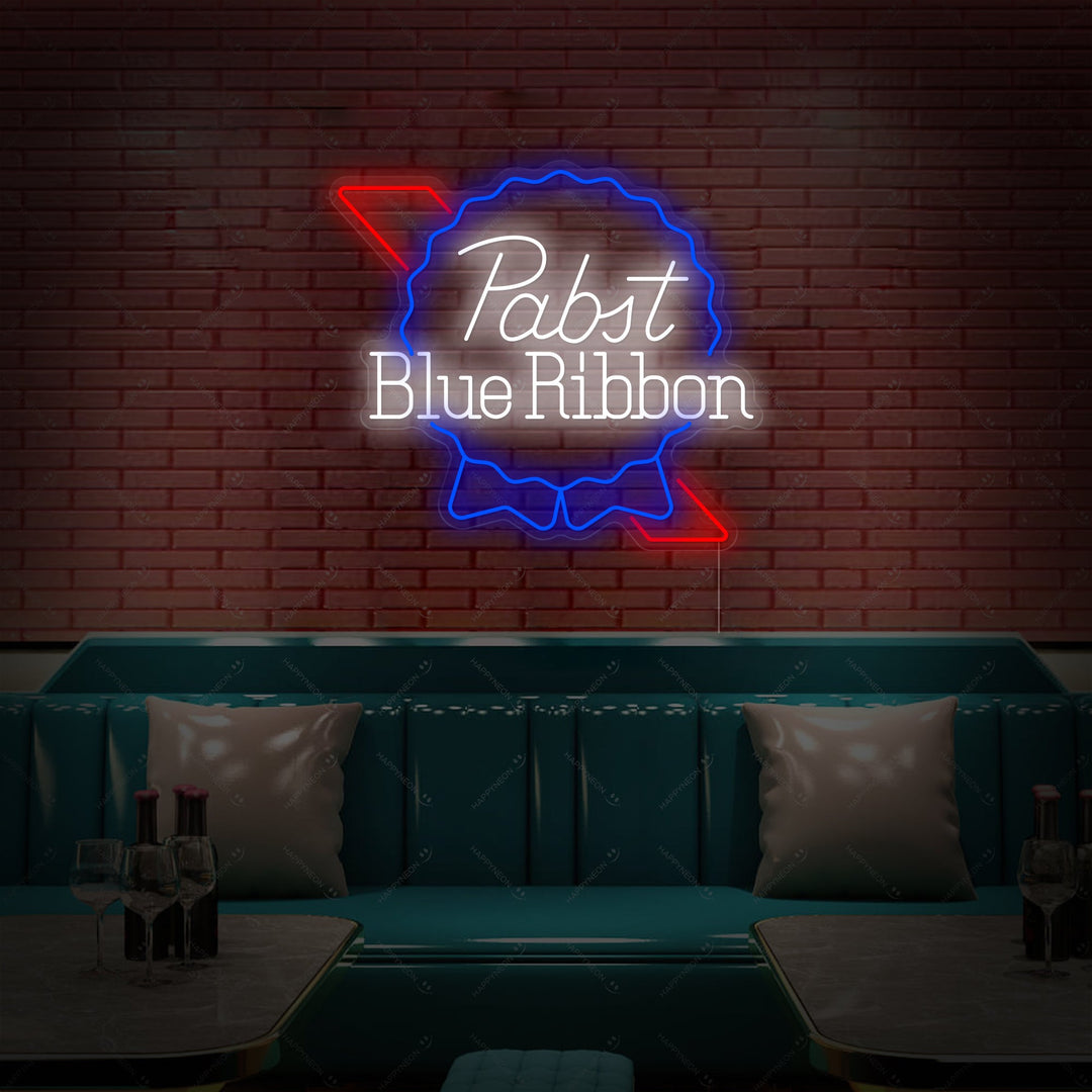 "Pabst Blue Ribbon" Neonbord
