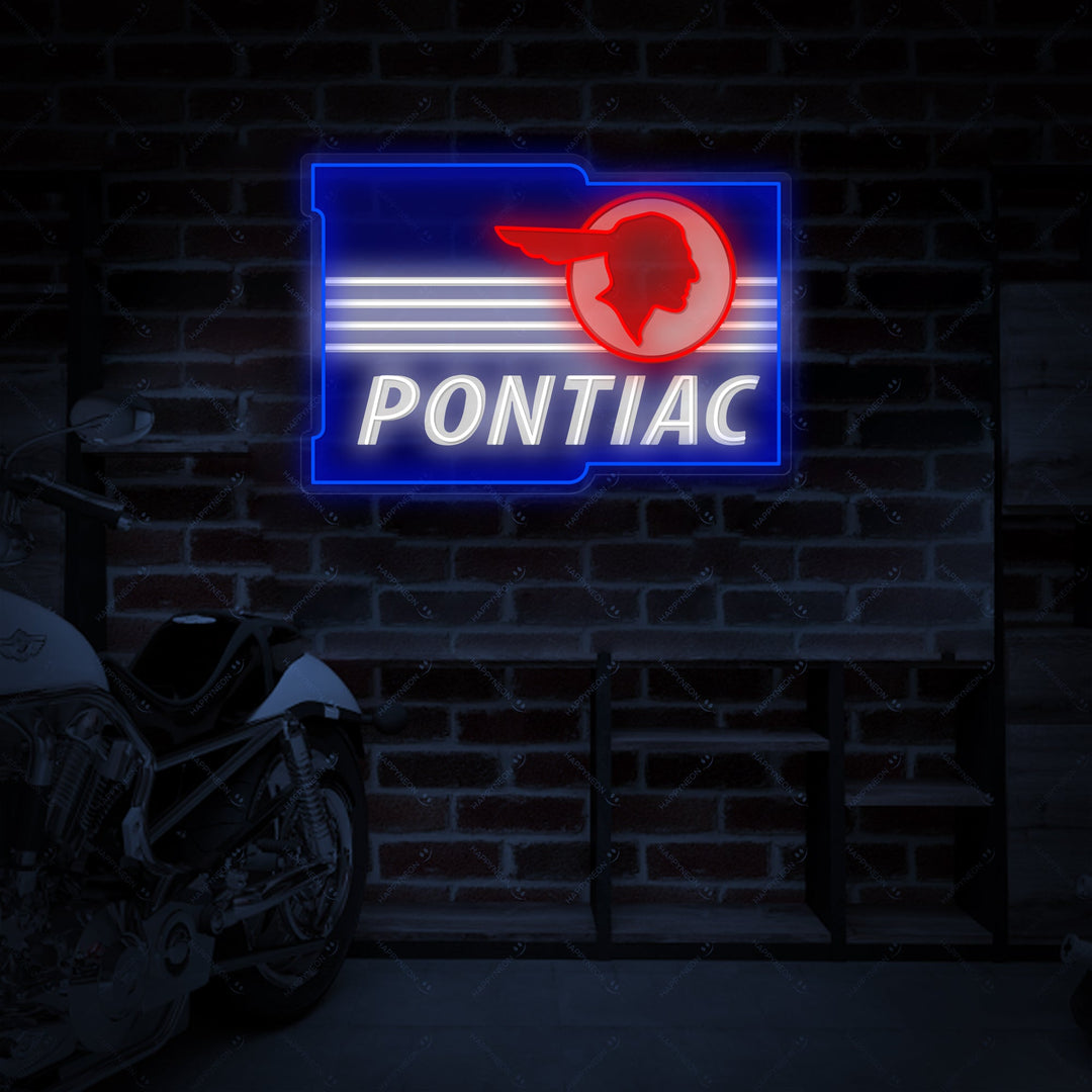 "Ponti-Car" Neonbord