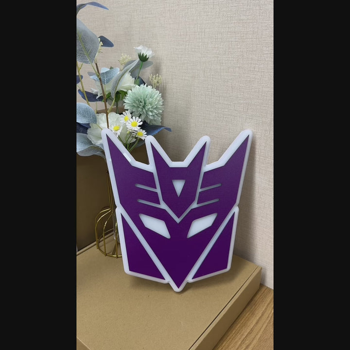 "Decepticons teken, film geïnspireerd" Neon Like