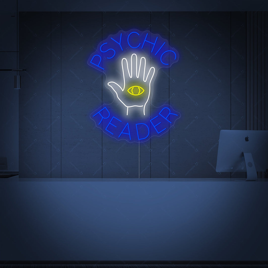 "Psychic Reader" Neonbord