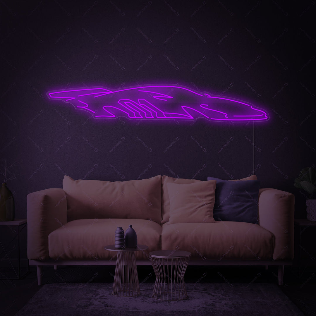 "Raceauto" Neonbord