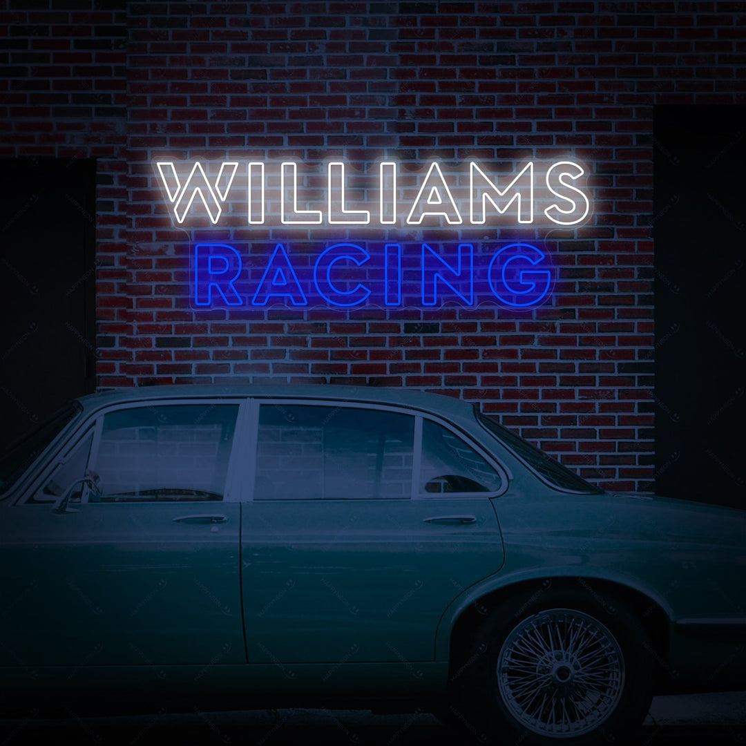 "Racing Team Logo" Neonbord