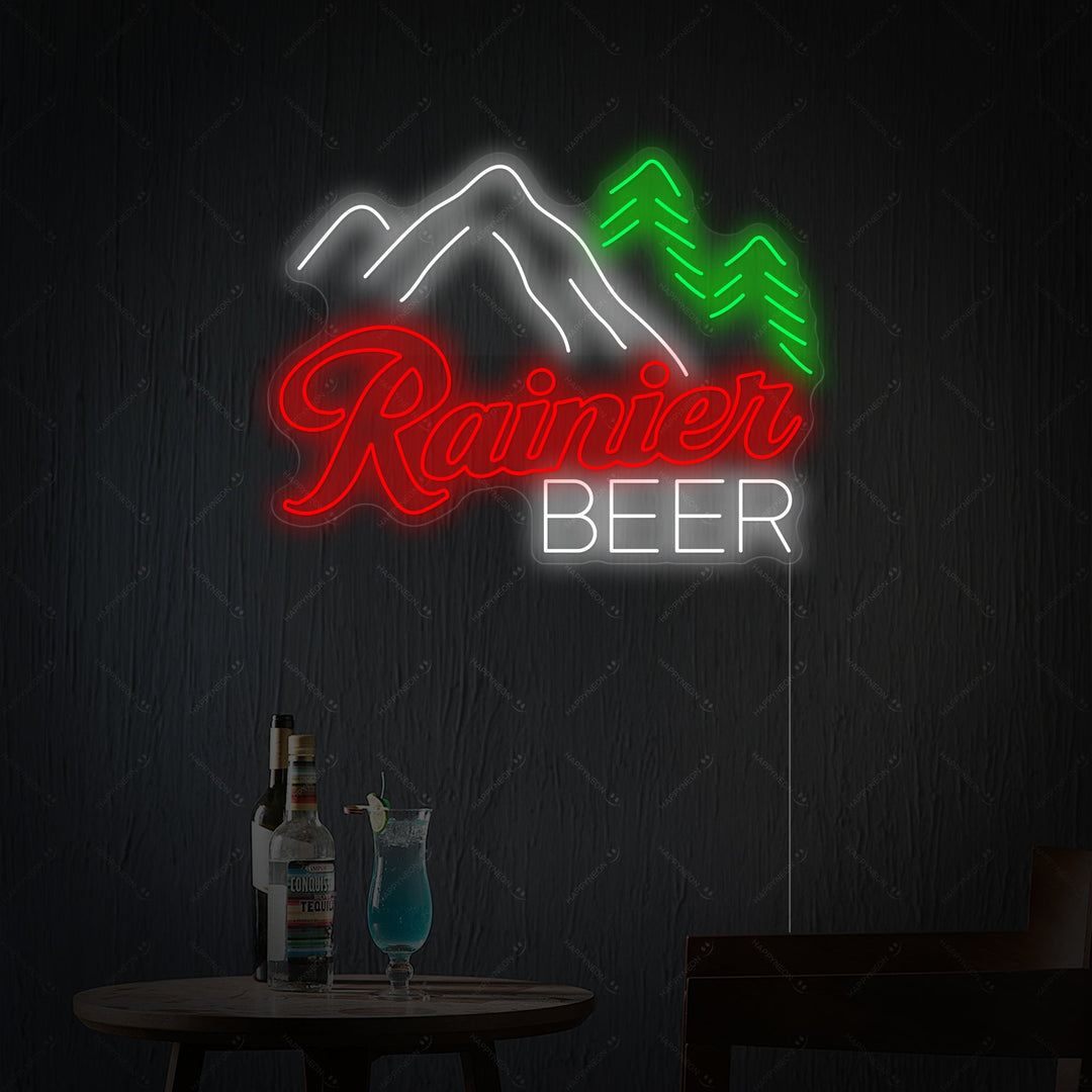 "Rainier Beer" Neonbord